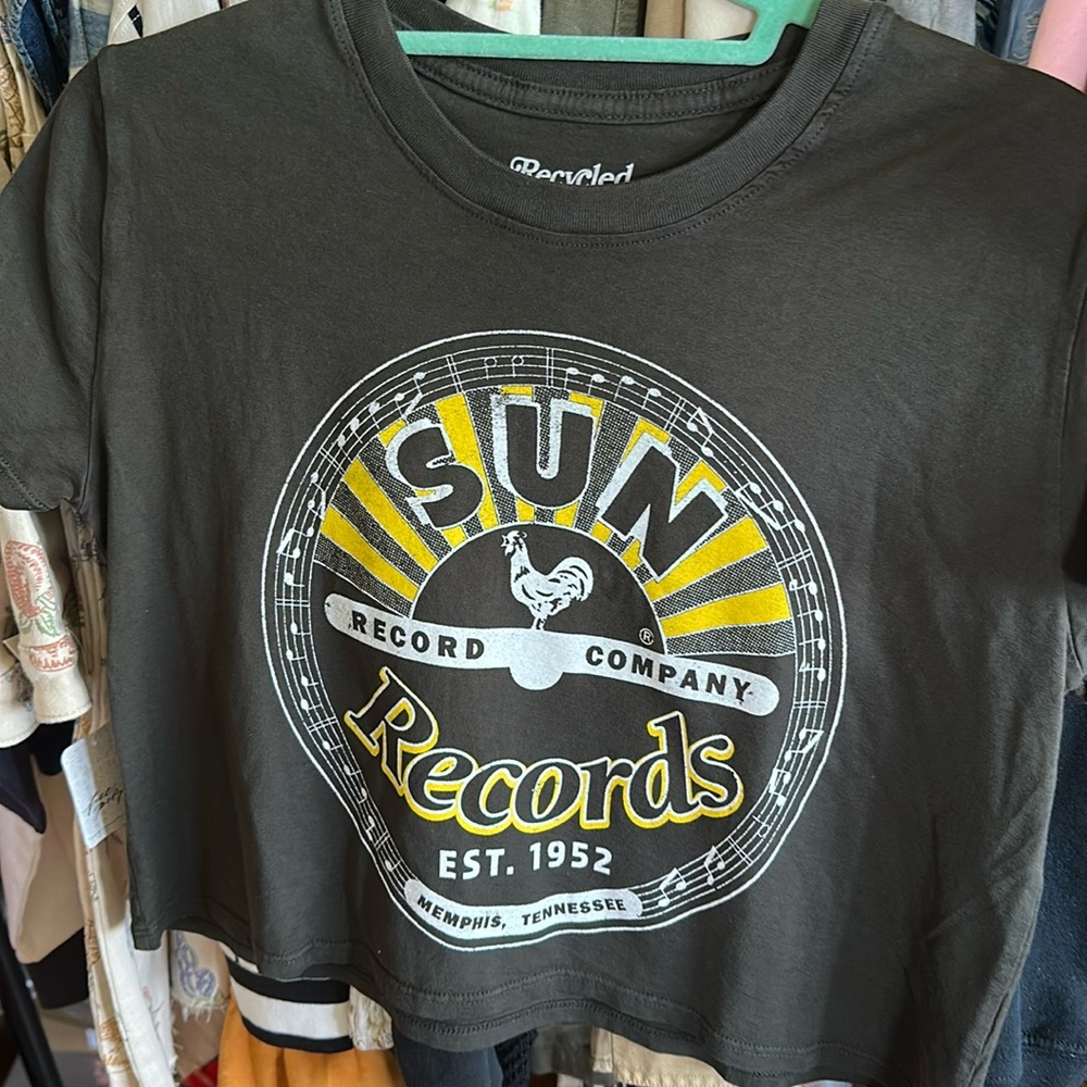 NWOT Recycled Karma Memphis Crop Tee